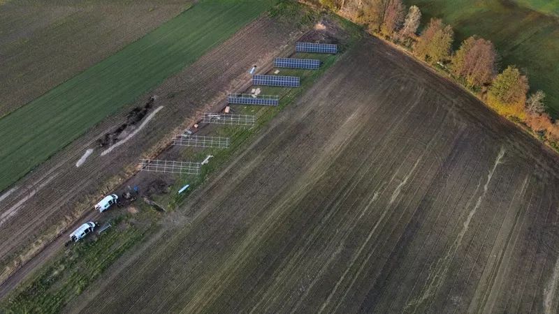 Instalacja PV na gruncie — realizacja SolarWay